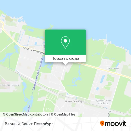 Карта Верный