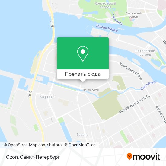 Карта Ozon
