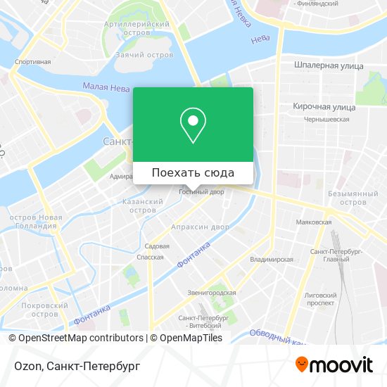 Карта Ozon