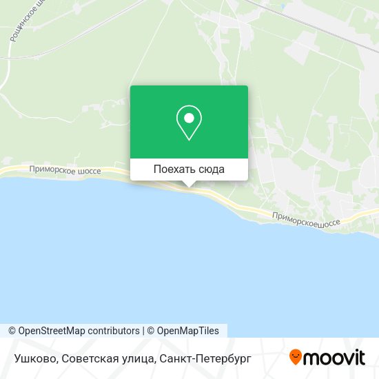 Карта Ушково, Советская улица