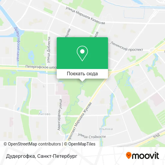 Карта Дудергофка