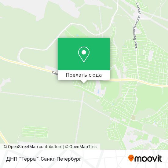 Карта ДНП ""Терра""