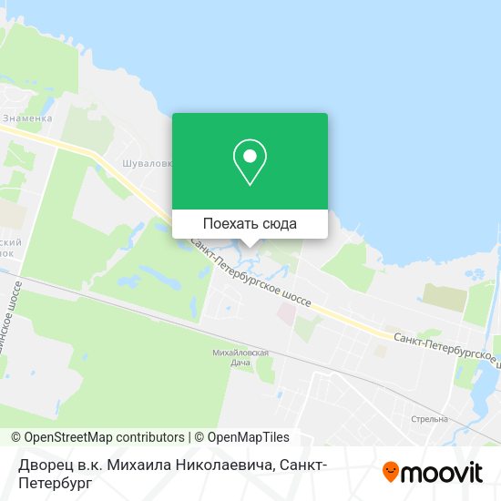 Карта Дворец в.к. Михаила Николаевича