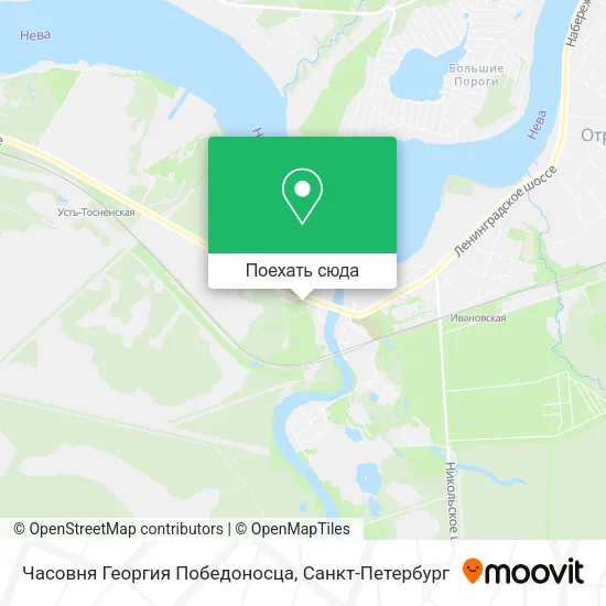 Карта Часовня Георгия Победоносца