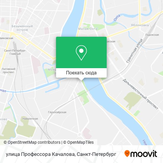 Карта улица Профессора Качалова