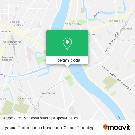 Карта улица Профессора Качалова