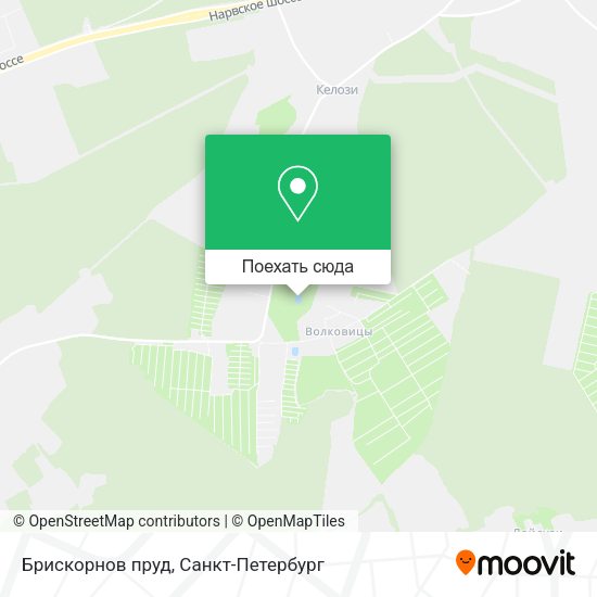 Карта Брискорнов пруд