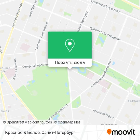 Карта Красное & Белое