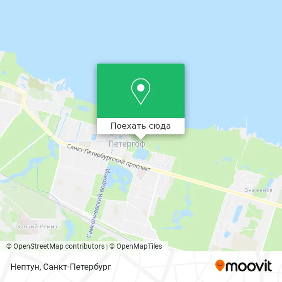 Карта Нептун