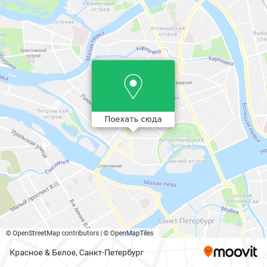 Карта Красное & Белое