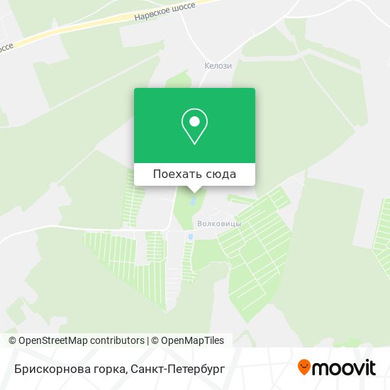 Карта Брискорнова горка