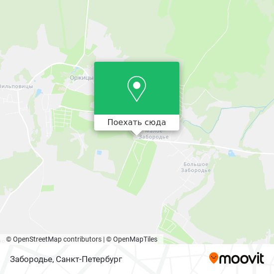Карта Забородье