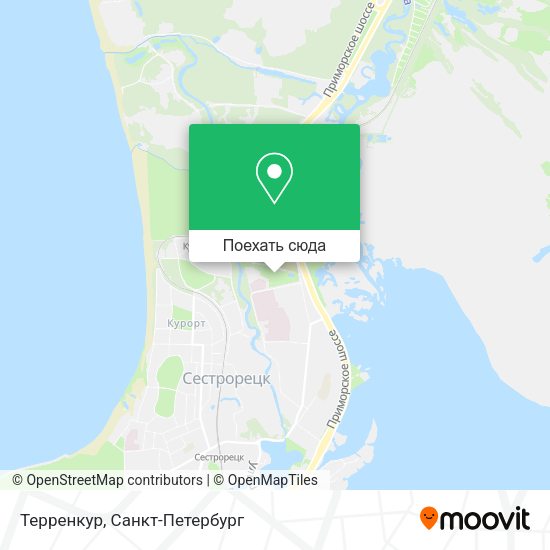 Карта Терренкур