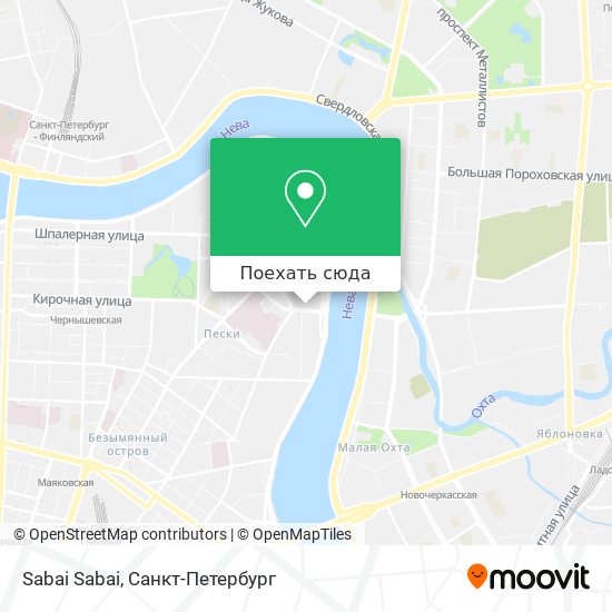 Карта Sabai Sabai
