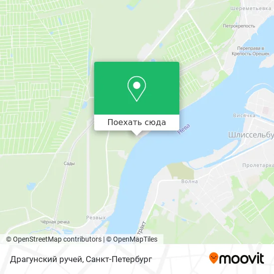 Карта Драгунский ручей