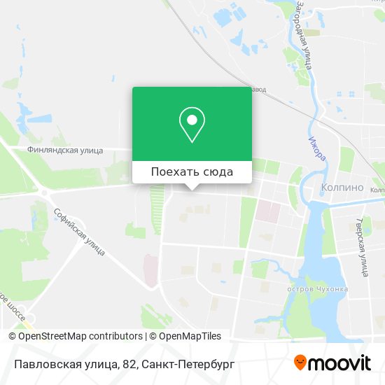 Карта Павловская улица, 82