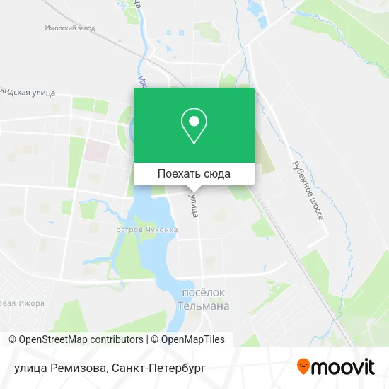Карта улица Ремизова