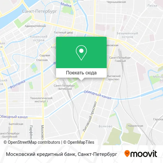 Карта Московский кредитный банк