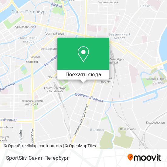 Карта SportSliv