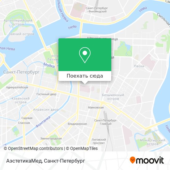 Карта АэстетикаМед