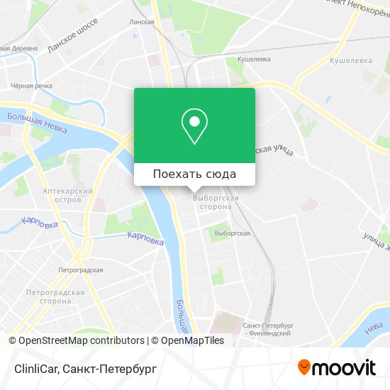 Карта ClinliCar