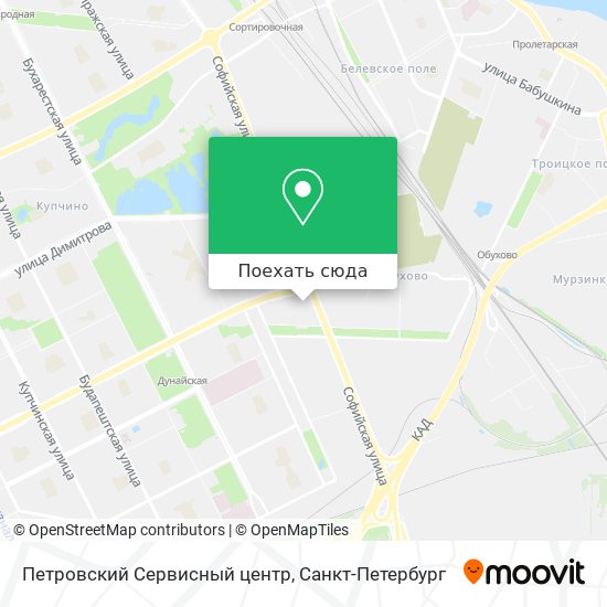 Карта Петровский Сервисный центр