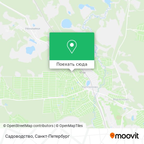 Карта Садоводство