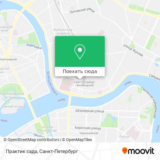 Карта Практик сада