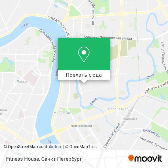 Карта Fitness House