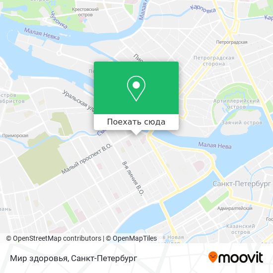 Карта Мир здоровья