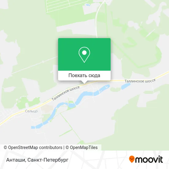 Карта Анташи