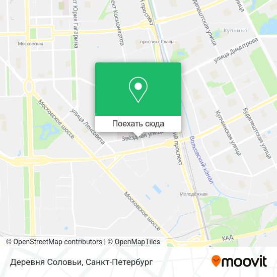 Карта Деревня Соловьи