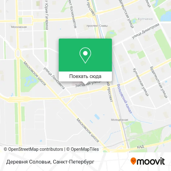 Карта Деревня Соловьи