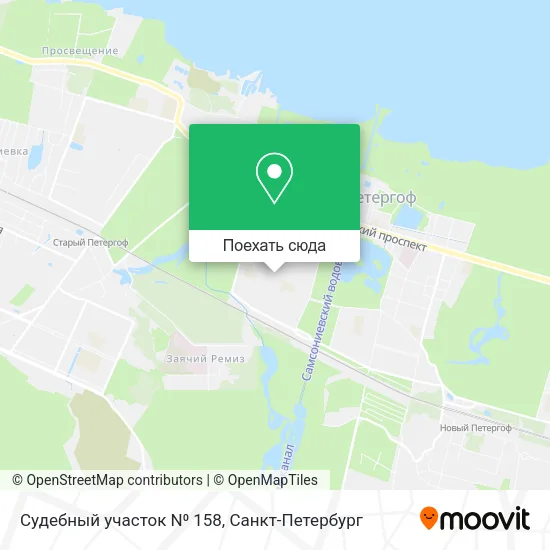 Карта Судебный участок N⁰ 158