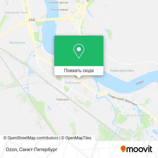Карта Ozon