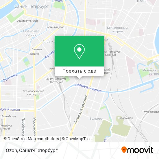 Карта Ozon