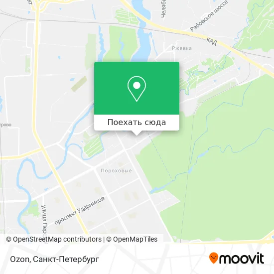 Карта Ozon