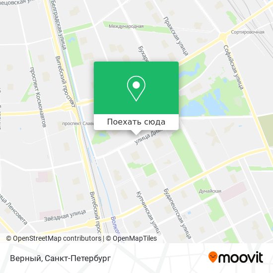 Карта Верный