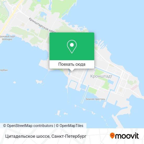 Карта Цитадельское шоссе