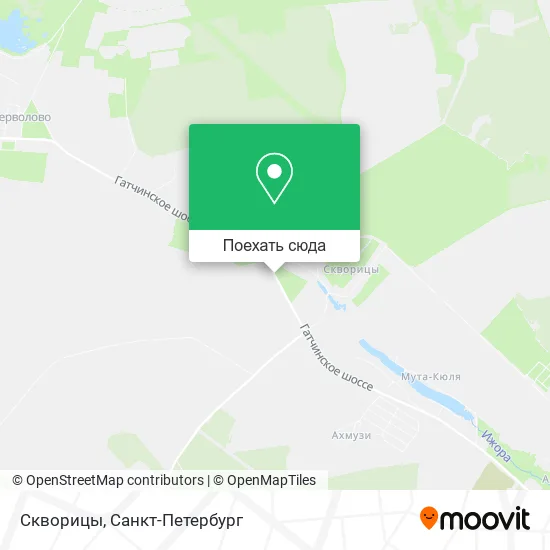 Карта Скворицы