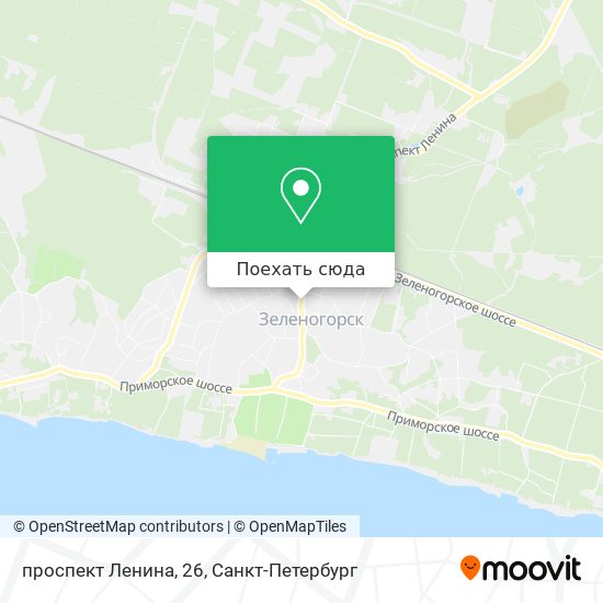 Карта проспект Ленина, 26