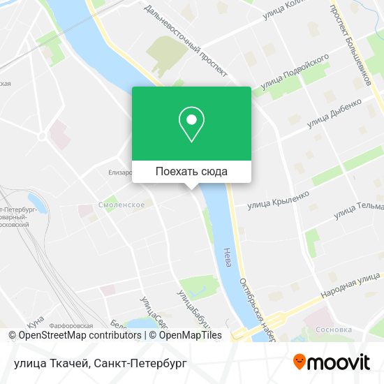 Карта улица Ткачей