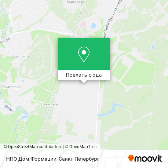 Карта НПО Дом Формации