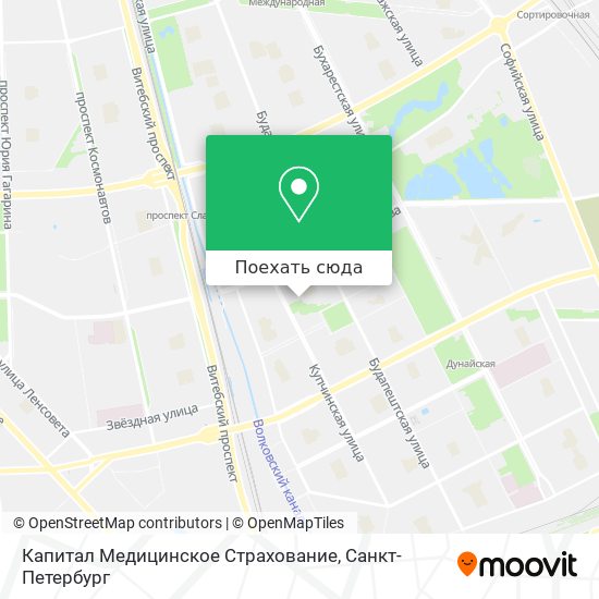 Карта Капитал Медицинское Страхование