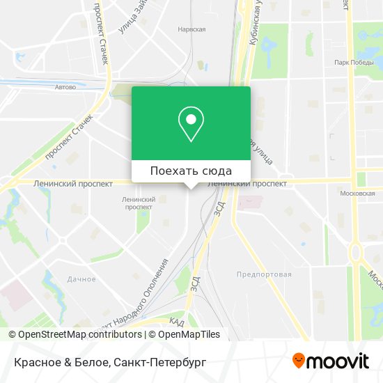Карта Красное & Белое