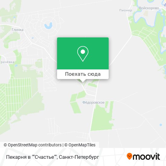 Карта Пекарня в ""Счастье""