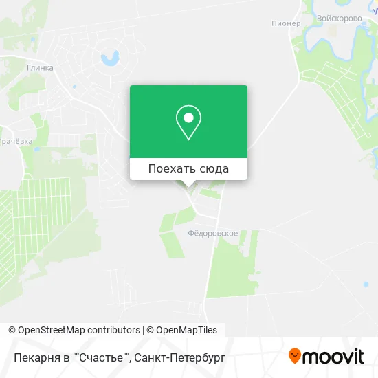 Карта Пекарня в ""Счастье""