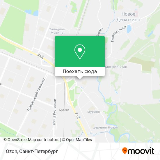 Карта Ozon