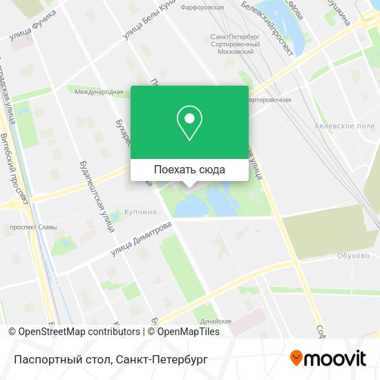 Карта Паспортный стол