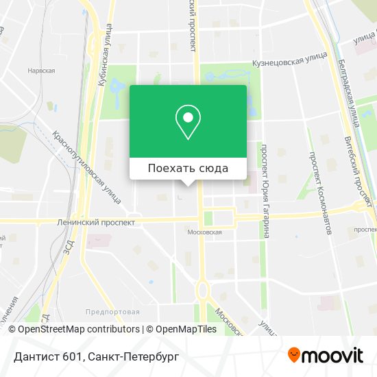 Карта Дантист 601